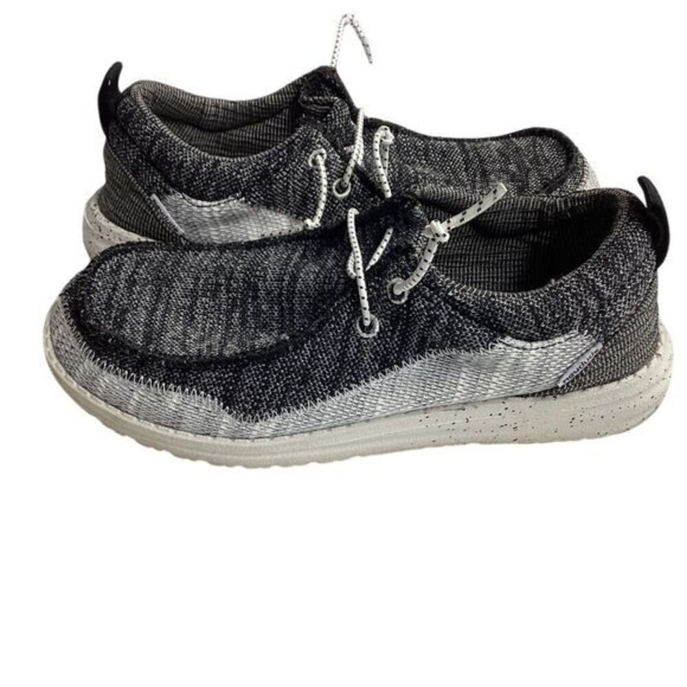 Hey Dude Wally Storm Sox Casual Slip-On Shoes Gray Colorblock Womens Size 7 38